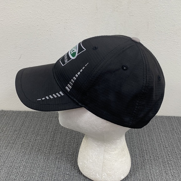 SRT Aluminum Baseball Hat Mens Adjustable Black Strapback Cap America - Picture 6 of 13